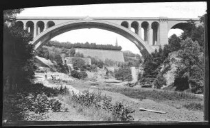 Luxemburg. Pout Adolphe cote oueste