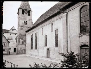 evangelische Pfarrkirche aussen von Süden