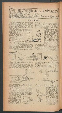El perro : Historia de los animales