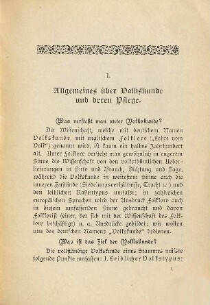 Anleitung zur Mitarbeit an Volkskundlichen Sammlungen