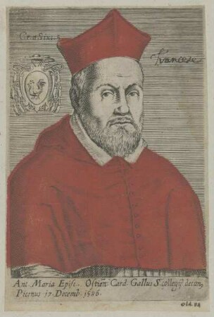Bildnis des Kardinal Gallus