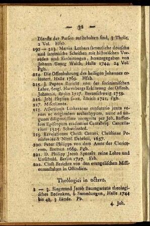 Theologici in octavo.