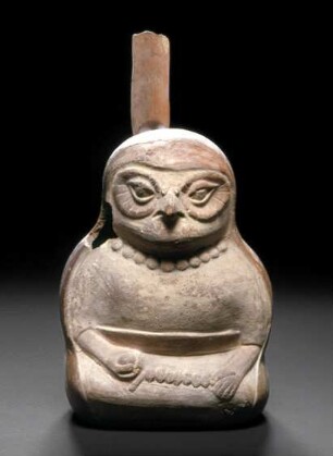 Anthropo-zoomorphe Figur (Vogel)