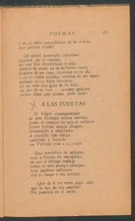 A las puertas