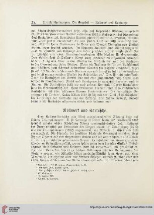 Rollwerk und Kartusche