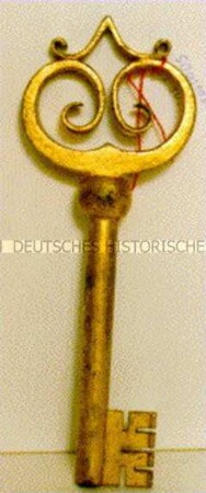 Symbolischer Schlüssel für das Staatsratsgebäude