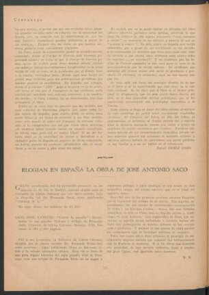 Elogian en España la obra de José Antonio Saco