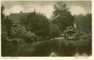 Postkarte, Lübben (Spreewald)