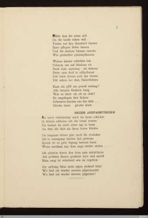 Neuer Ausfahrtsegen