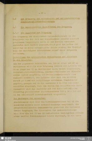 4.0 Die Entgasung der eutektischen und untereutektischen Aluminium-Silizium-Legierungen