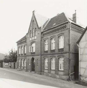 Geburtshaus Heinrich Schliemann : Neubukow. Wohnhaus (Geburtshaus Heinrich Schliemanns). Straßenansicht