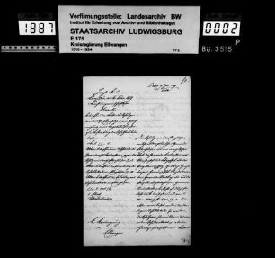 Schuldenwesen der Schulgemeinde Ettenhausen
