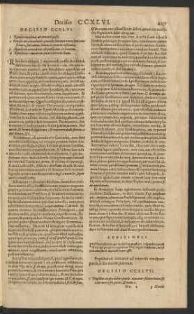 Decisio CCXLVI.