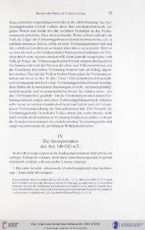 IV. Zur Interpretation des Art. 146 GG n.F.: