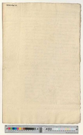 Testament des Hanns Pape, besiegelt durch die Ratsmannen Clawes Stoterogge und Dionisius Bredekow.