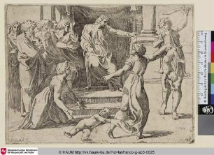 [Le jugement de Salomon; Das urteil des Salomo]