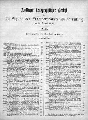 No 24, 24. Juni 1886