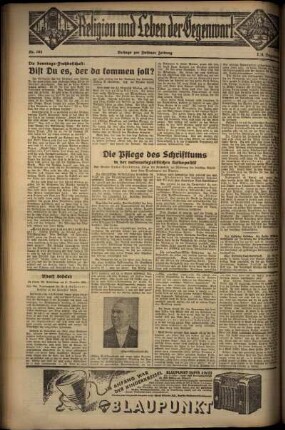 Vierte Ausgabe vom Samstag, den 07. Dezember 1935.