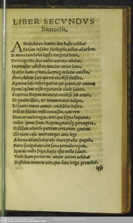 Liber Secundus Samuelis