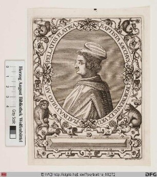 Bildnis Bartolommeo Sacchi, gen. il Platina