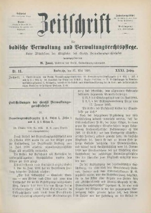 No. 11 - 14 = Mai – Juli