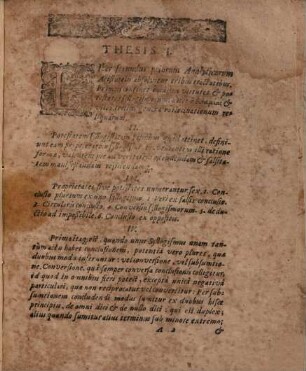 Disputatio ex lib. 2. prior. Analyt. Aristot. De Potestatibus, Imbecillitatibus Et Reliquis Syllogismorum Formis Imperfectis