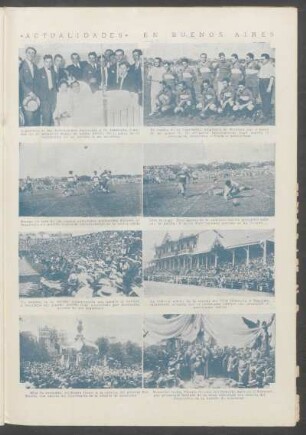 "Actualidades" en Buenos Aires - [Varias fotografías]