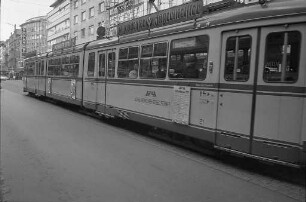 Stadtratsbeschluss zur Rumpfflächenwerbung an den Karlsruher Straßenbahnen
