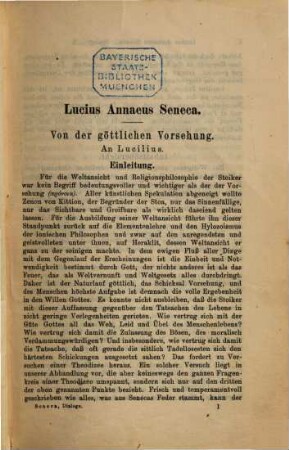 Philosophische Schriften, 1. Der Dialoge erster Teil, Buch I - VI