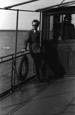 Braila: Willy Pragher an Bord