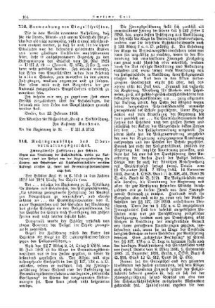 Verwendung von Einzelschriften : [Amtlicher Teil]