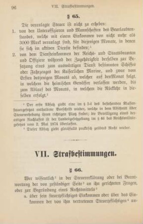 VII. Strafbestimmungen