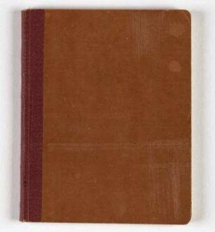 Notizbuch mit Textfragmenten