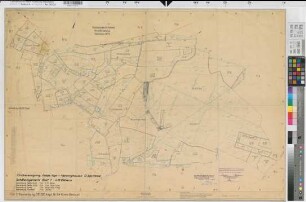 Oelde (Oelde), Flurbereinigung Oelde  Menninghausen, Bl. 1 Schätzungskarte Oelde Kspl. Flur 1