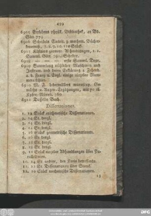 Dissertationes.