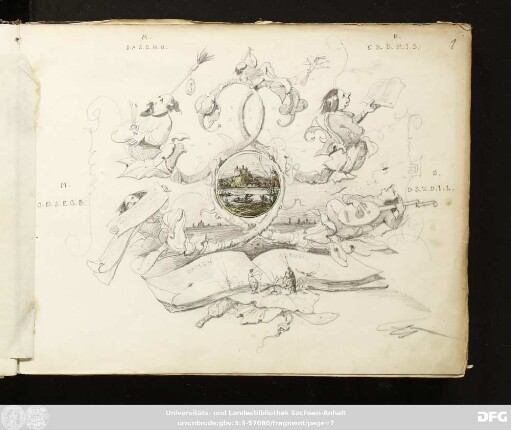 Damen-Album : Stammbuch Ernestine Albertine Charlotte von Griesheim