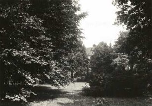 Wermsdorf. Schloss Hubertusburg. Schlosspark