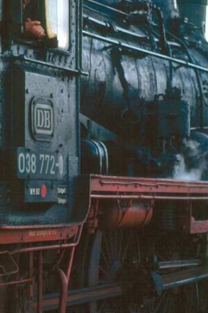 Eutingen Bahnhof Gleis 1 Lok 038 772 Rangierfahrt