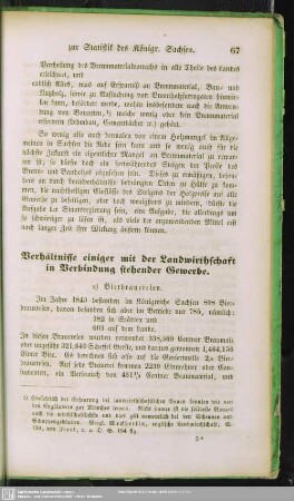 Verhältnisse einiger mit der Landwirthschaft in Verbindung stehender Gewerbe