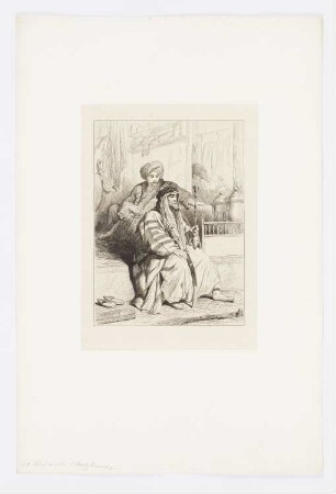 Chef Arabe, Blatt 13 der Folge "Bevölkerung der Donauprovinzen im Jahr 1854"