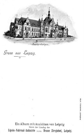 Gruss aus Leipzig: Buchhändlerhaus