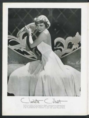 Claudette Colbert