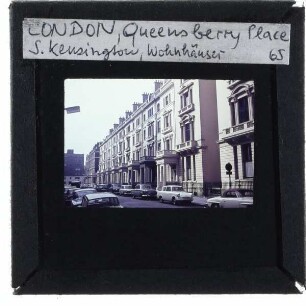 London, Queensberry Place : Wohnhäuser