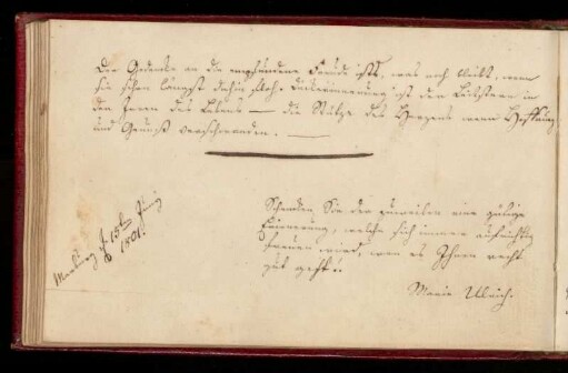 Eintrag (Marburg, 15.06.1801)