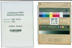 Entnazifizierung Johann Kuhlen , geb. 06.02.1880 (Landwirt)