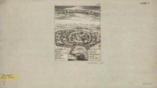 Ansicht von Székesfehérvár, Kupferstich, um 1690 : Stvl-Weissenbvrg / J. Azelt fc. - [S.l.] , [um 1690]. - 1 Vogelschauansicht : Kupferstich ; 16 x 19 cm