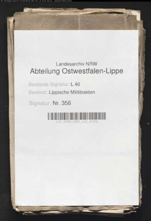 Lippische Natural-und Fouragelieferungen nach Höxter an die französische Armee