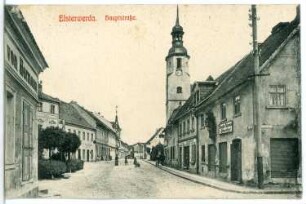 Elsterwerda. Hauptstraße