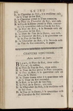 Chapitre Vingtieme