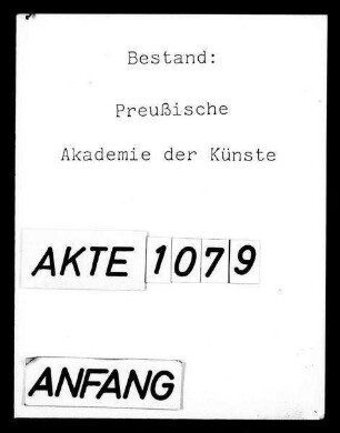 Konzert mit Kompositionen der Studierenden der Meisterschulen für musikalische Komposition Gerhard v. Keussler, Max Trapp